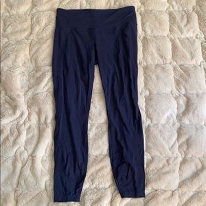 Navy Athleta Leggings TALL